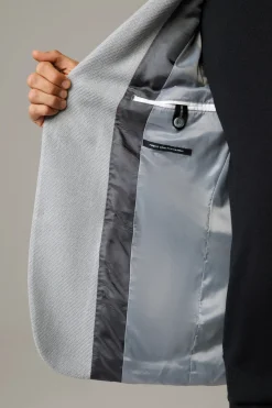 Strellson Sakkos-Flex Cross Sakko Arndt, hellgrau strukturiert