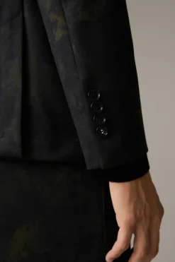 Strellson Sakkos-Flex Cross Sakko Caidan, grün gemustert