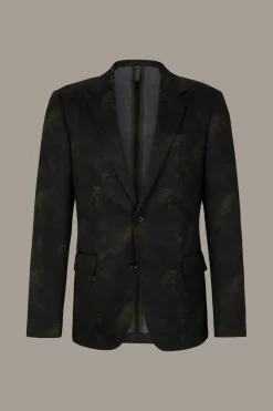 Strellson Sakkos-Flex Cross Sakko Caidan, grün gemustert