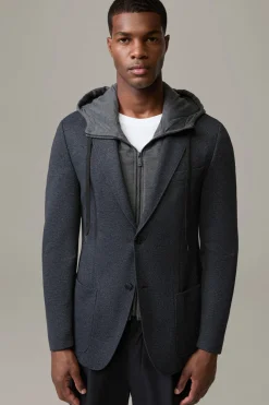 Strellson Sakkos-Flex Cross Sakko Darron, navy meliert