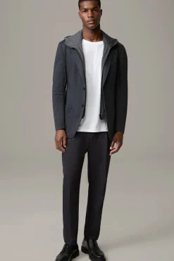 Strellson Sakkos-Flex Cross Sakko Darron, navy meliert