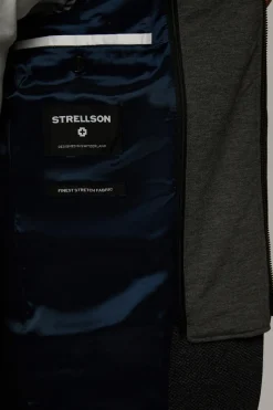 Strellson Sakkos-Flex Cross Sakko Darron, navy meliert