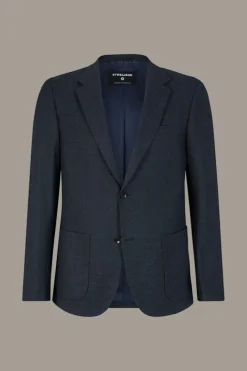 Strellson Baukastenanzüge|Anzüge-Flex-Cross Baukasten-Anzug Arndt-Melwin, navy kariert