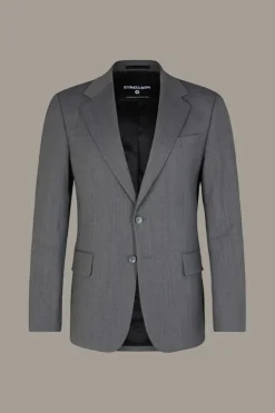 Strellson Baukastenanzüge|Anzüge-Flex-Cross Baukasten-Anzug Alfie-Joe, grau meliert