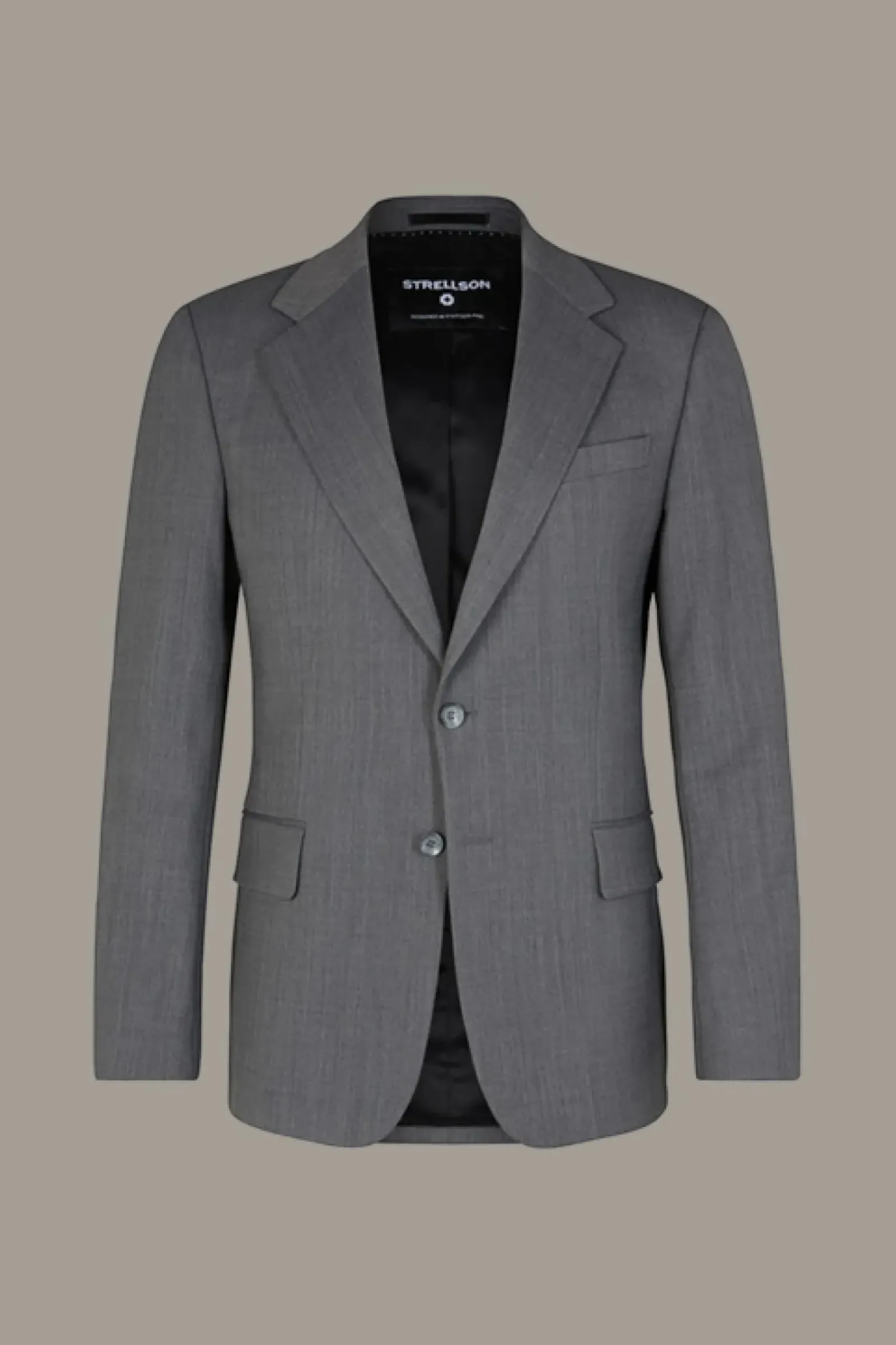 Strellson Baukastenanzüge|Anzüge-Flex-Cross Baukasten-Anzug Alfie-Joe, grau meliert