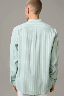 Strellson Hemden-Hemd Conell, hellblau/offwhite gestreift
