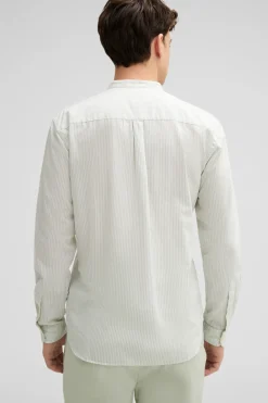 Strellson Hemden-Hemd Cornel, hellgr&uuml;n gestreift