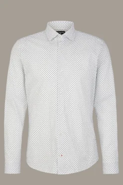 Strellson Hemden-Hemd Stan, grün gemustert