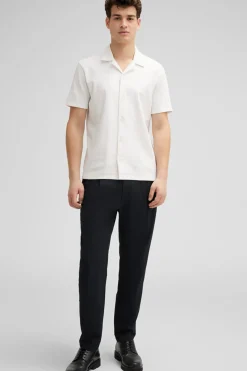 Strellson Hemden-Jersey-Hemd Filip, creme strukturiert