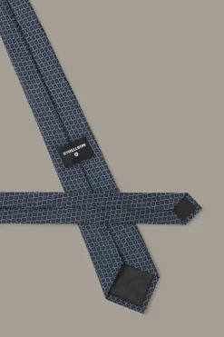 Strellson Krawatten-Krawatte, blau gemustert