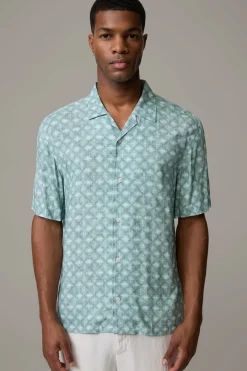 Strellson Hemden-Kurzarm-Hemd Cliro, gemustert