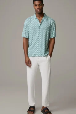 Strellson Hemden-Kurzarm-Hemd Cliro, gemustert