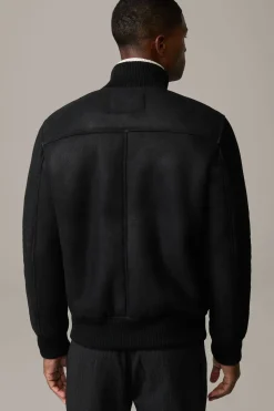 Strellson Jacken|Lederjacken-Lammfell-Lederjacke Surrey,