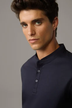 Strellson Tshirts & Sweats|Poloshirts-Langarm-Poloshirt Pepe, navy
