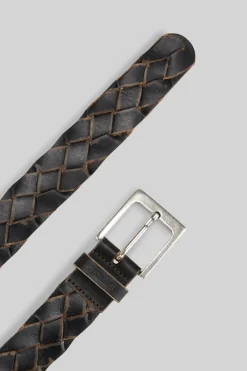 Strellson Gürtel-Leder-Flechtg&uuml;rtel,