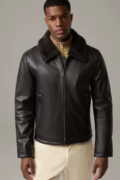 Strellson Jacken|Lederjacken-Lederjacke Monty,