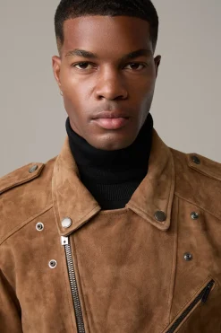 Strellson Jacken|Lederjacken-Lederjacke Parkson, medium beige