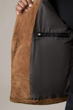 Strellson Jacken|Lederjacken-Lederjacke Parkson, medium beige