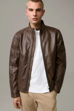 Strellson Lederjacken-Lederjacke Preston,