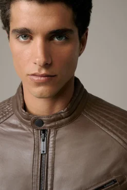 Strellson Lederjacken-Lederjacke Wells,