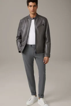 Strellson Lederjacken-Lederjacke Wells,