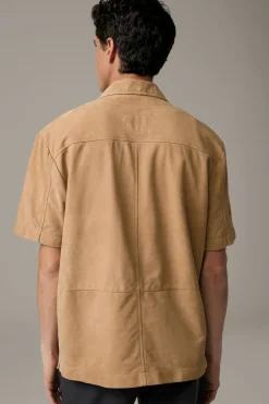 Strellson Lederjacken-Leder-Overshirt Indio,