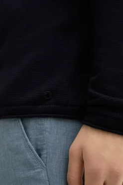 Strellson Strick-Leinen-Mix-Pullover Levi,