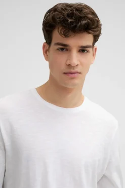 Strellson Tshirts & Sweats-Longsleeve Colin, wei&szlig;