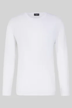 Strellson Tshirts & Sweats-Longsleeve Colin, wei&szlig;