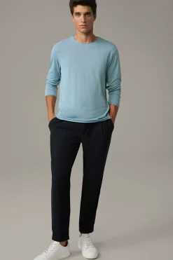 Strellson Tshirts & Sweats-Longsleeve Prospect, meliert