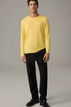 Strellson Strick-Longsleeve Prospect, meliert