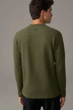 Strellson Strick-Longsleeve Walt, oliv
