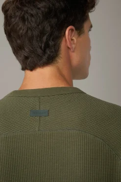 Strellson Strick-Longsleeve Walt, oliv