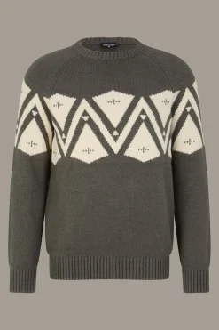 Strellson Strick-Norweger-Pullover Tito, /beige