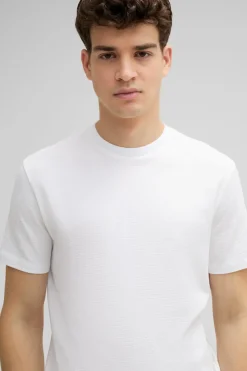 Strellson Tshirts & Sweats-Piqu&eacute;-T-Shirt Fisher, wei&szlig;