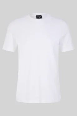 Strellson Tshirts & Sweats-Piqu&eacute;-T-Shirt Fisher, wei&szlig;