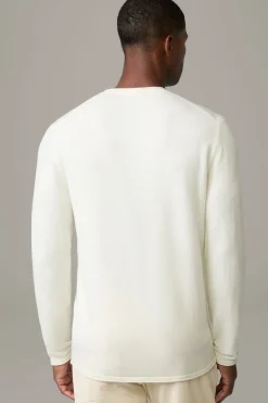Strellson Strick-Pullover Luka, creme