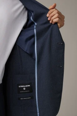 Strellson Sakkos-Sakko Adwyn, dunkelblau meliert