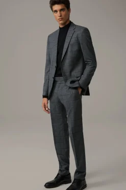 Strellson Anzüge-Schurwoll-Anzug Aidan-Max, kariert