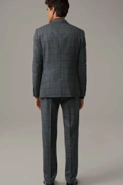 Strellson Anzüge-Schurwoll-Anzug Aidan-Max, kariert