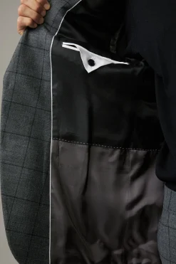 Strellson Anzüge-Schurwoll-Anzug Aidan-Max, kariert