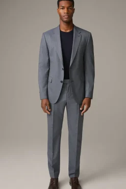 Strellson Sakkos-Schurwoll-Baukasten-Sakko Aidan, navy gemustert