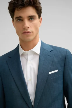 Strellson Sakkos-Schurwoll-Mix-Sakko Alzer, blau