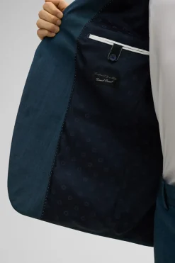 Strellson Sakkos-Schurwoll-Mix-Sakko Alzer, blau