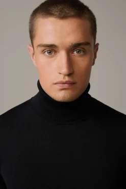 Strellson Strick-Schurwoll-Rollkragenpullover Marek,