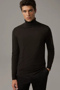 Strellson Strick-Schurwoll-Rollkragenpullover Marek,