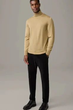 Strellson Strick-Schurwoll-Rollkragenpullover Marek,
