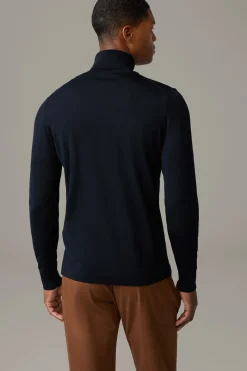 Strellson Strick-Schurwoll-Rollkragenpullover Marek,