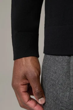 Strellson Strick-Schurwoll-Strickjacke Marek,