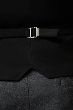 Strellson Westen|Sakkos-Schurwoll-Weste Giles, grau meliert